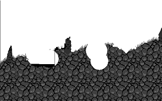 Pommitus atari screenshot